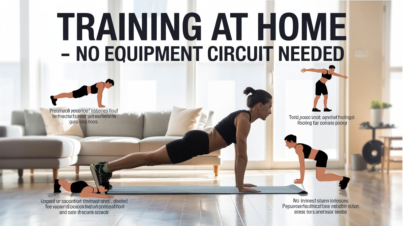 Training At Home – No Equipment Circuit Needed