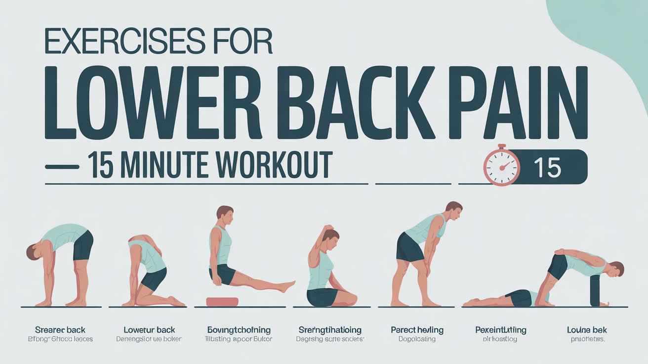 Exercises for Lower Back Pain – 15 Minute Workout