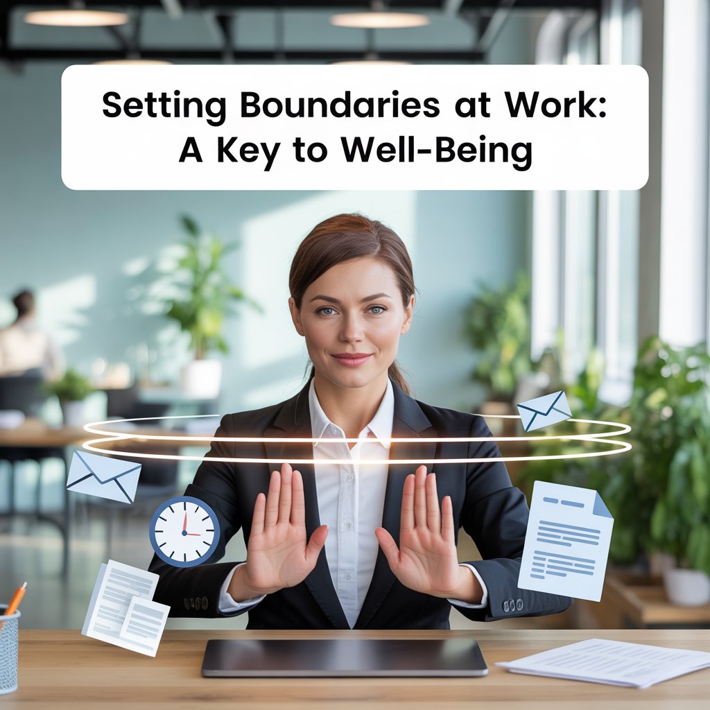 Setting boundaries at work: a key to well-being