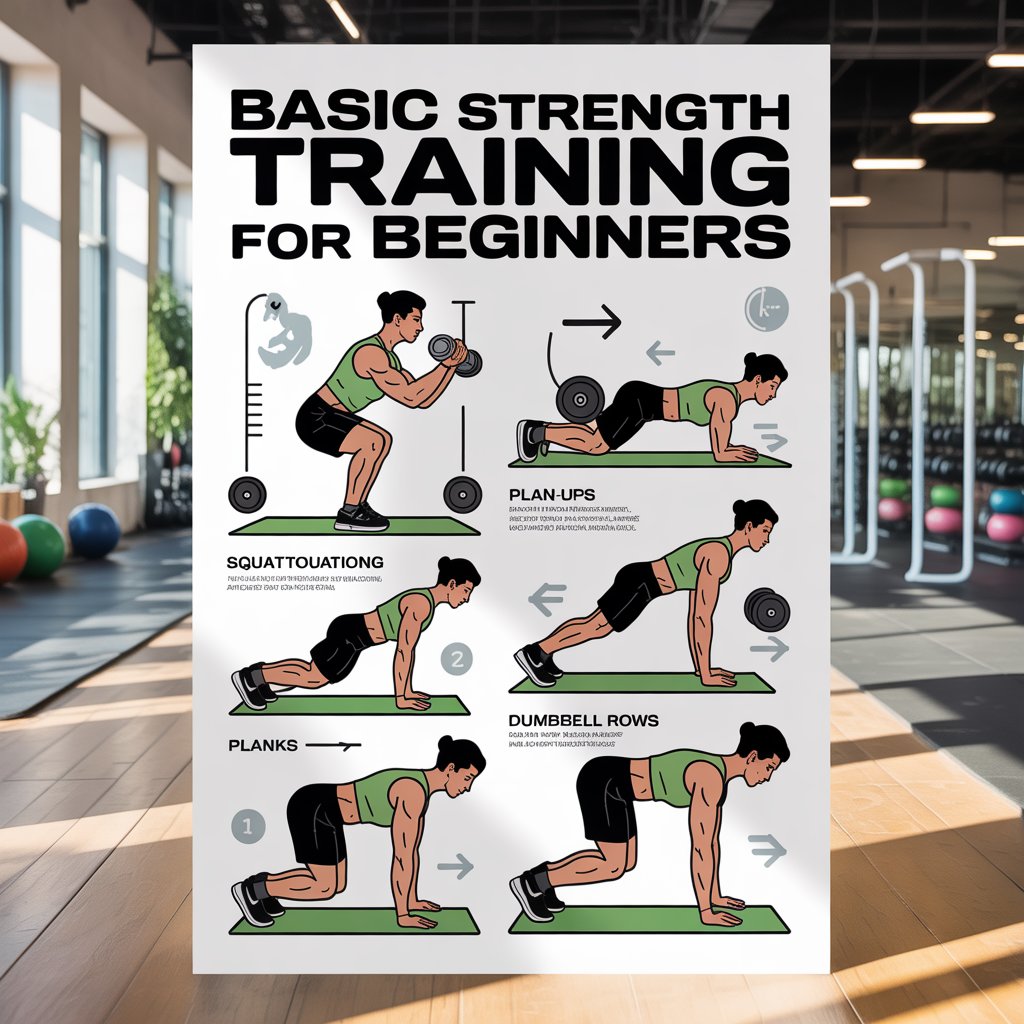 Basic strength training for beginners